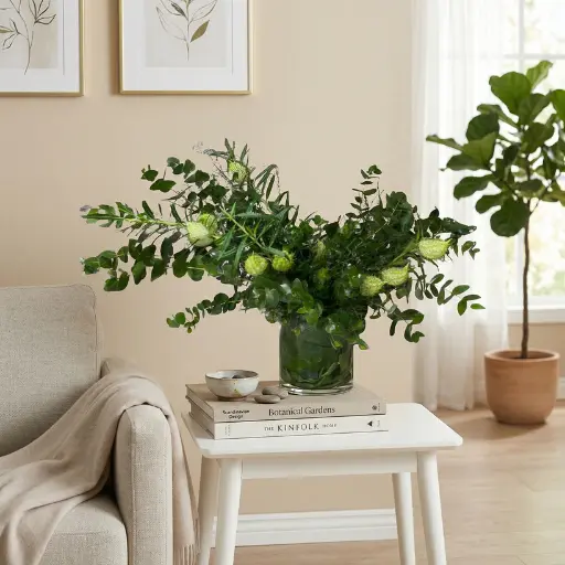 Arreglo de verde zenit